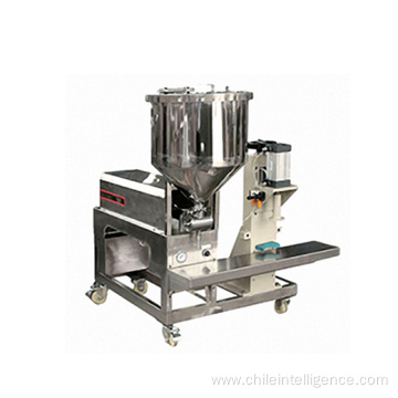 Liquid filling machine controlled pneumatically